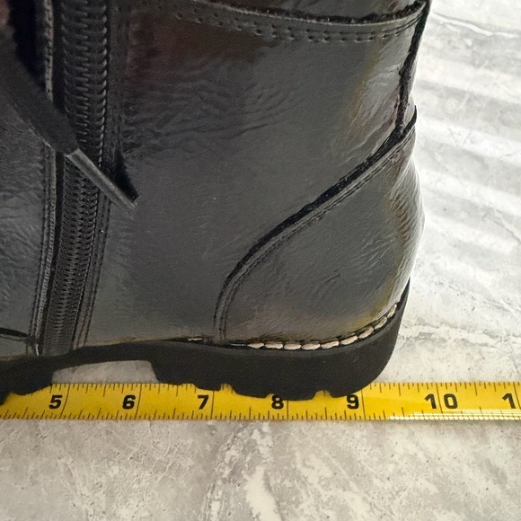 DONALD PLINER Lace-Up Lug Combat Boot 5.5 - Picture 10 of 11